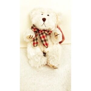 Teddy‎ Bear Russ Berrie Byron Cream Jointed Plush Bears From the Past 9" Tall